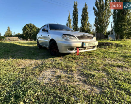 Серый ЗАЗ Ланос, объемом двигателя 1.39 л и пробегом 163 тыс. км за 3200 $, фото 2 на Automoto.ua