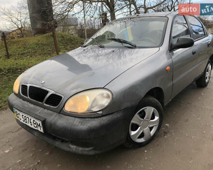 Сірий ЗАЗ Ланос, об'ємом двигуна 1.5 л та пробігом 130 тис. км за 999 $, фото 1 на Automoto.ua