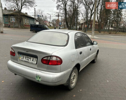 Серый ЗАЗ Ланос, объемом двигателя 1.39 л и пробегом 250 тыс. км за 900 $, фото 3 на Automoto.ua