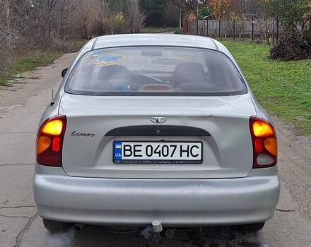 Сірий ЗАЗ Ланос, об'ємом двигуна 1.5 л та пробігом 207 тис. км за 2300 $, фото 2 на Automoto.ua