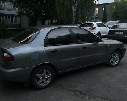 Сірий ЗАЗ Ланос, об'ємом двигуна 1.39 л та пробігом 220 тис. км за 1700 $, фото 2 на Automoto.ua