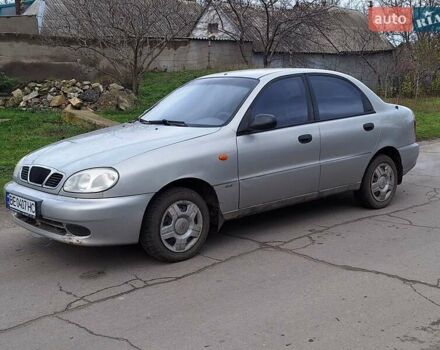 Сірий ЗАЗ Ланос, об'ємом двигуна 1.5 л та пробігом 207 тис. км за 2300 $, фото 1 на Automoto.ua