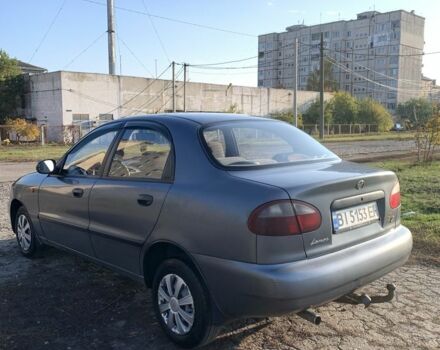 ЗАЗ Ланос 2009 в Карловке на Automoto.ua Серый ЗАЗ Ланос, объемом двигателя 1.4 л и пробегом 242 тыс. км за 2000 $, фото 3 на Automoto.ua