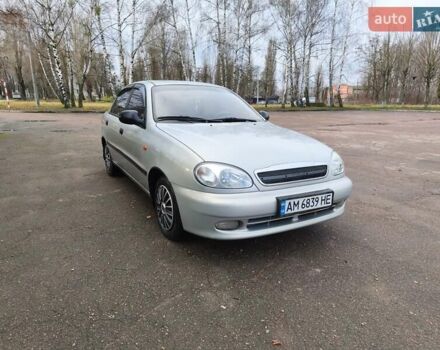 Сірий ЗАЗ Ланос, об'ємом двигуна 1.5 л та пробігом 194 тис. км за 2799 $, фото 4 на Automoto.ua