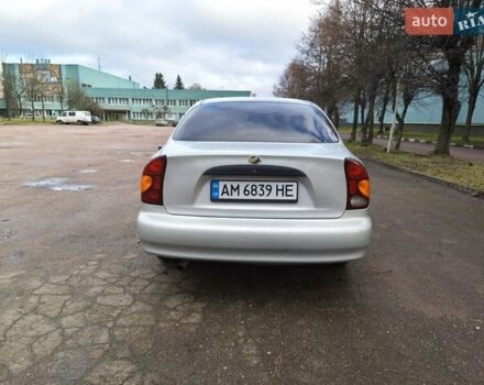 Сірий ЗАЗ Ланос, об'ємом двигуна 1.5 л та пробігом 194 тис. км за 2799 $, фото 6 на Automoto.ua