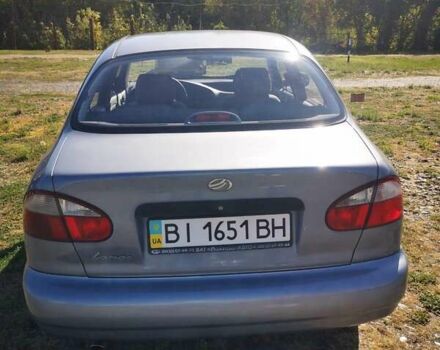 Сірий ЗАЗ Ланос, об'ємом двигуна 1.6 л та пробігом 69 тис. км за 3800 $, фото 5 на Automoto.ua