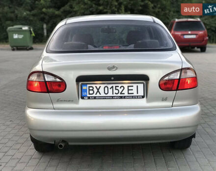 Сірий ЗАЗ Ланос, об'ємом двигуна 1.4 л та пробігом 55 тис. км за 3300 $, фото 17 на Automoto.ua