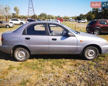 Сірий ЗАЗ Ланос, об'ємом двигуна 1.6 л та пробігом 69 тис. км за 3800 $, фото 7 на Automoto.ua