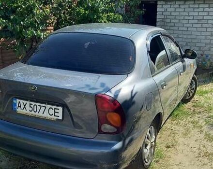 Сірий ЗАЗ Ланос, об'ємом двигуна 1.6 л та пробігом 165 тис. км за 3100 $, фото 5 на Automoto.ua