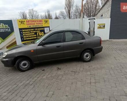 Сірий ЗАЗ Ланос, об'ємом двигуна 1.5 л та пробігом 158 тис. км за 3300 $, фото 1 на Automoto.ua