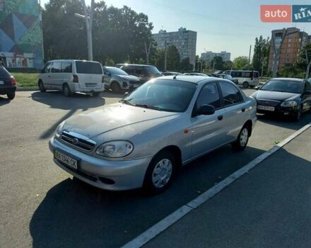 Сірий ЗАЗ Ланос, об'ємом двигуна 1.5 л та пробігом 200 тис. км за 2100 $, фото 1 на Automoto.ua