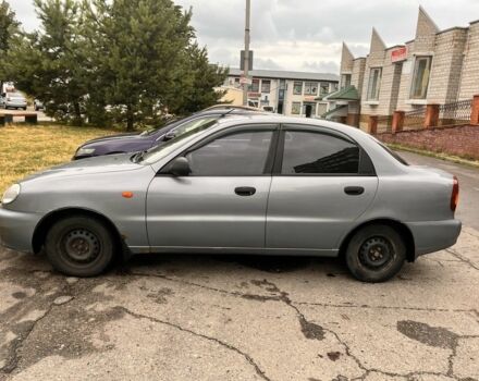 Сірий ЗАЗ Ланос, об'ємом двигуна 1.5 л та пробігом 237 тис. км за 2200 $, фото 1 на Automoto.ua