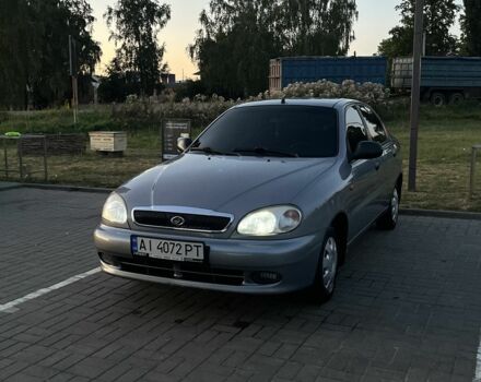 Сірий ЗАЗ Ланос, об'ємом двигуна 1.5 л та пробігом 195 тис. км за 3500 $, фото 1 на Automoto.ua