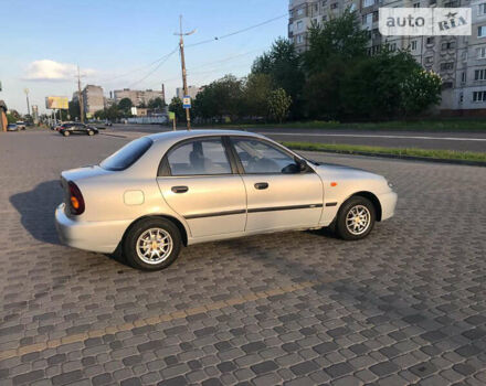 Сірий ЗАЗ Ланос, об'ємом двигуна 1.5 л та пробігом 85 тис. км за 3700 $, фото 4 на Automoto.ua