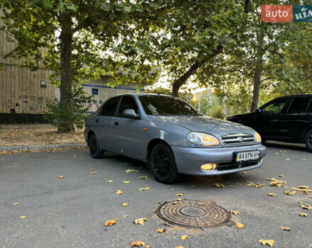 Сірий ЗАЗ Ланос, об'ємом двигуна 1.5 л та пробігом 90 тис. км за 3600 $, фото 2 на Automoto.ua