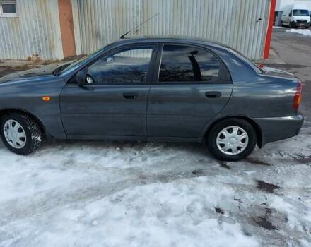 Сірий ЗАЗ Ланос, об'ємом двигуна 1.5 л та пробігом 280 тис. км за 3500 $, фото 4 на Automoto.ua