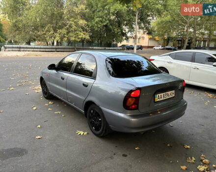 Сірий ЗАЗ Ланос, об'ємом двигуна 1.5 л та пробігом 90 тис. км за 3600 $, фото 4 на Automoto.ua