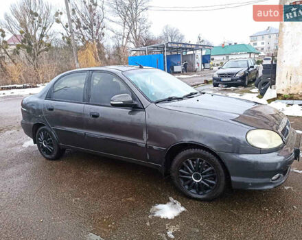 Сірий ЗАЗ Ланос, об'ємом двигуна 1.5 л та пробігом 117 тис. км за 3300 $, фото 1 на Automoto.ua