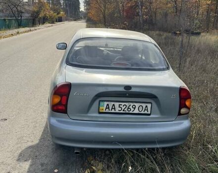 Сірий ЗАЗ Ланос, об'ємом двигуна 1.5 л та пробігом 15 тис. км за 4000 $, фото 3 на Automoto.ua