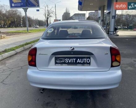 Сірий ЗАЗ Ланос, об'ємом двигуна 1.4 л та пробігом 100 тис. км за 4500 $, фото 8 на Automoto.ua