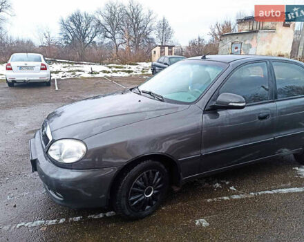 Сірий ЗАЗ Ланос, об'ємом двигуна 1.5 л та пробігом 117 тис. км за 3300 $, фото 3 на Automoto.ua