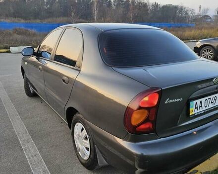 Сірий ЗАЗ Ланос, об'ємом двигуна 1.4 л та пробігом 84 тис. км за 5900 $, фото 6 на Automoto.ua