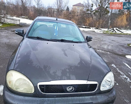 Сірий ЗАЗ Ланос, об'ємом двигуна 1.5 л та пробігом 117 тис. км за 3300 $, фото 2 на Automoto.ua