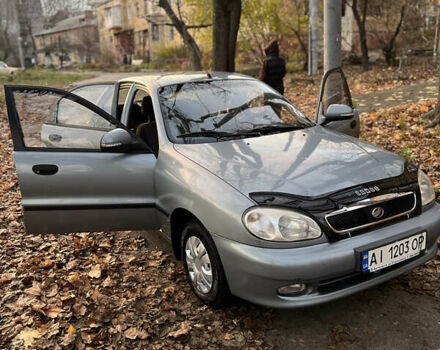 Сірий ЗАЗ Ланос, об'ємом двигуна 1.5 л та пробігом 347 тис. км за 2600 $, фото 1 на Automoto.ua