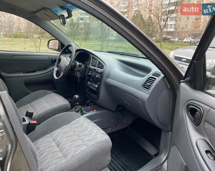 Сірий ЗАЗ Ланос, об'ємом двигуна 1.5 л та пробігом 203 тис. км за 4000 $, фото 9 на Automoto.ua