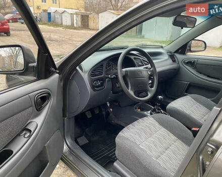 Сірий ЗАЗ Ланос, об'ємом двигуна 1.5 л та пробігом 203 тис. км за 4000 $, фото 7 на Automoto.ua