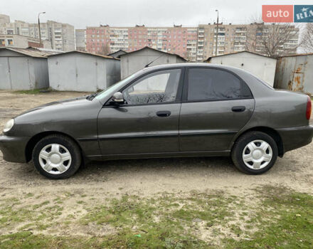 Сірий ЗАЗ Ланос, об'ємом двигуна 1.5 л та пробігом 203 тис. км за 4000 $, фото 3 на Automoto.ua