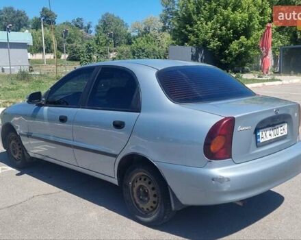 Сірий ЗАЗ Ланос, об'ємом двигуна 1.4 л та пробігом 73 тис. км за 4500 $, фото 3 на Automoto.ua
