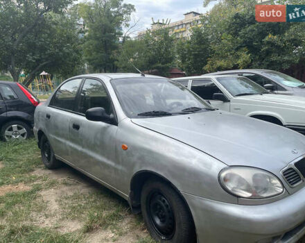 Серый ЗАЗ Ланос, объемом двигателя 1.3 л и пробегом 215 тыс. км за 2000 $, фото 1 на Automoto.ua