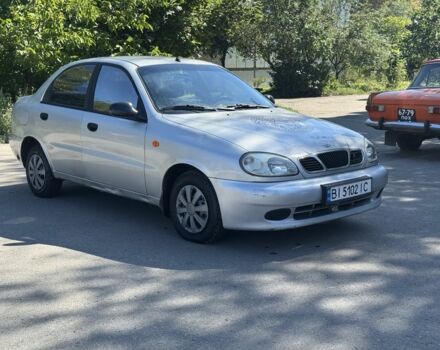 Серый ЗАЗ Ланос, объемом двигателя 1.3 л и пробегом 150 тыс. км за 1100 $, фото 1 на Automoto.ua