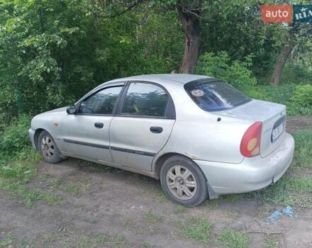 Сірий ЗАЗ Ланос, об'ємом двигуна 1.6 л та пробігом 200 тис. км за 1944 $, фото 1 на Automoto.ua
