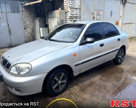 Сірий ЗАЗ Ланос, об'ємом двигуна 1.3 л та пробігом 212 тис. км за 1400 $, фото 1 на Automoto.ua