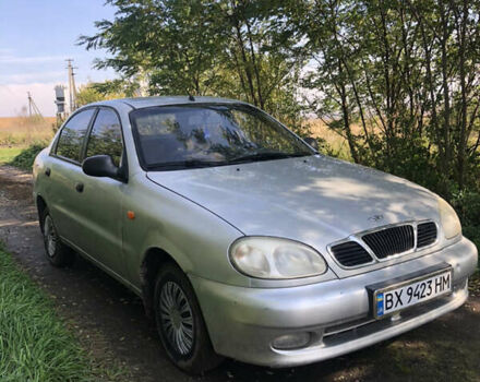 Серый ЗАЗ Ланос, объемом двигателя 1.3 л и пробегом 300 тыс. км за 1400 $, фото 1 на Automoto.ua