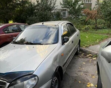 Сірий ЗАЗ Ланос, об'ємом двигуна 1.39 л та пробігом 271 тис. км за 1400 $, фото 1 на Automoto.ua