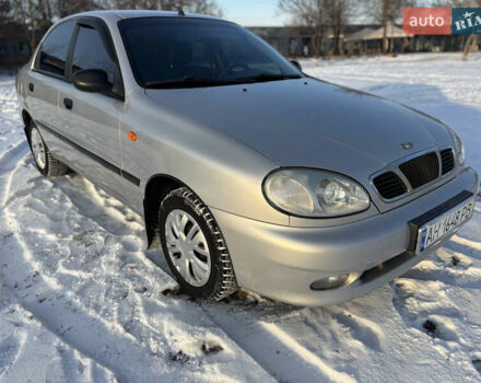 Сірий ЗАЗ Ланос, об'ємом двигуна 1.39 л та пробігом 159 тис. км за 2550 $, фото 1 на Automoto.ua