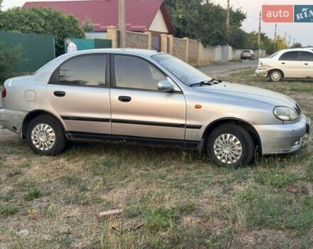 Сірий ЗАЗ Ланос, об'ємом двигуна 1.6 л та пробігом 200 тис. км за 1300 $, фото 1 на Automoto.ua