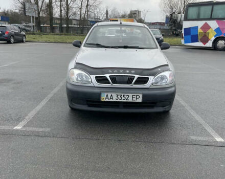 Сірий ЗАЗ Ланос, об'ємом двигуна 1.4 л та пробігом 105 тис. км за 1600 $, фото 1 на Automoto.ua