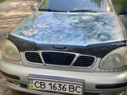 Сірий ЗАЗ Ланос, об'ємом двигуна 1.39 л та пробігом 178 тис. км за 1700 $, фото 1 на Automoto.ua