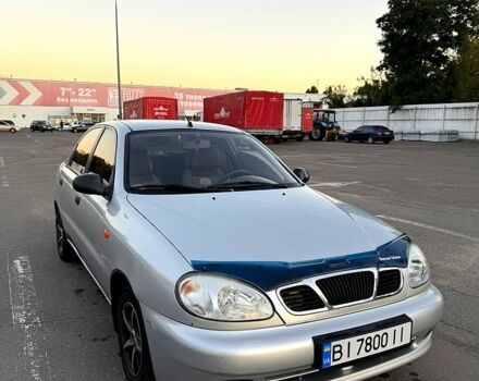 Сірий ЗАЗ Ланос, об'ємом двигуна 1.4 л та пробігом 135 тис. км за 2100 $, фото 1 на Automoto.ua