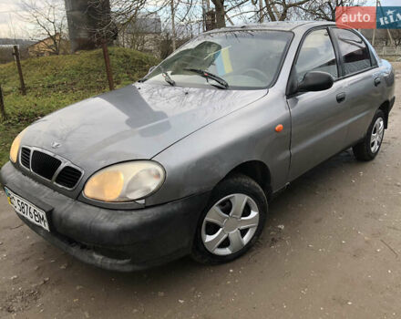 Сірий ЗАЗ Ланос, об'ємом двигуна 1.5 л та пробігом 130 тис. км за 999 $, фото 1 на Automoto.ua