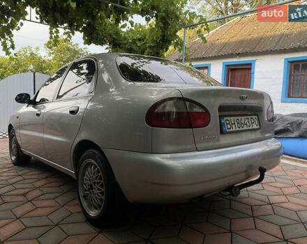 Сірий ЗАЗ Ланос, об'ємом двигуна 1.39 л та пробігом 98 тис. км за 2500 $, фото 1 на Automoto.ua