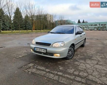 Сірий ЗАЗ Ланос, об'ємом двигуна 1.5 л та пробігом 194 тис. км за 2799 $, фото 1 на Automoto.ua