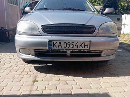 Сірий ЗАЗ Ланос, об'ємом двигуна 1.39 л та пробігом 191 тис. км за 1850 $, фото 1 на Automoto.ua