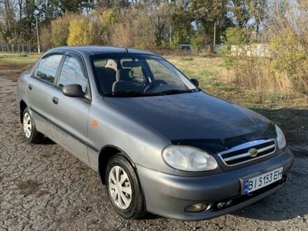 ЗАЗ Ланос 2009 у Карловке на Automoto.ua Сірий ЗАЗ Ланос, об'ємом двигуна 1.4 л та пробігом 242 тис. км за 2000 $, фото 1 на Automoto.ua