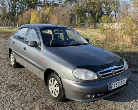 ЗАЗ Ланос 2009 в Карловке на Automoto.ua Серый ЗАЗ Ланос, объемом двигателя 1.4 л и пробегом 242 тыс. км за 2000 $, фото 1 на Automoto.ua
