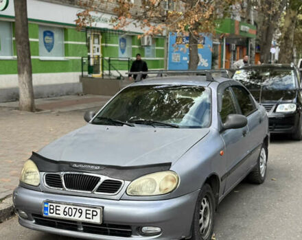 Сірий ЗАЗ Ланос, об'ємом двигуна 1.5 л та пробігом 250 тис. км за 1600 $, фото 1 на Automoto.ua